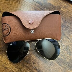 Mens Ray Ban Aviator glasses